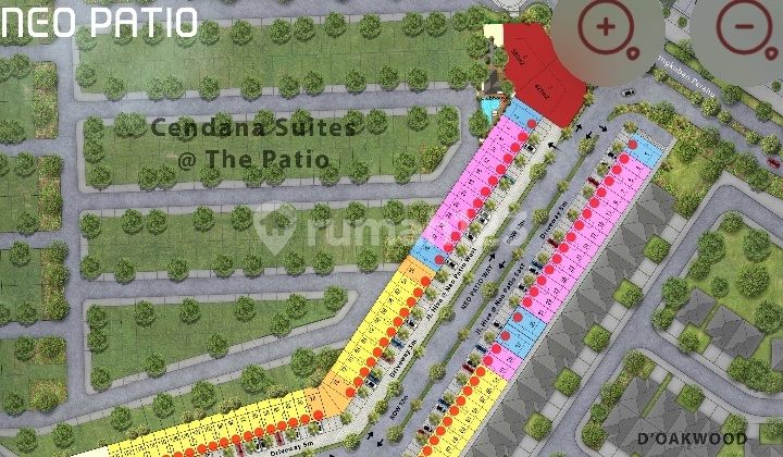 For Sale 2-Story Shop House The Hive Neo Patio Lippo Cikarang 2