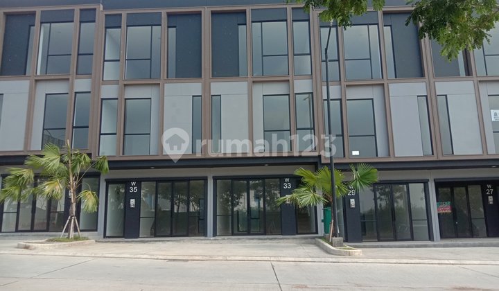 For Sale New 3-Story Shophouse The Hive Mataram Phase 2 Lippo Cikarang 1