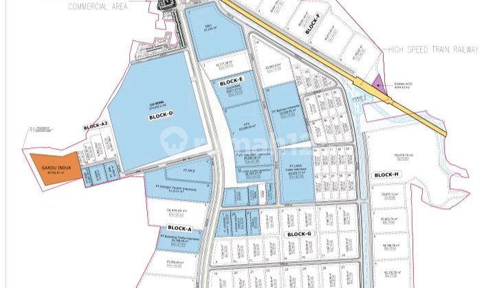 Dijual Tanah Industri Artha Industrial Hill Karawang