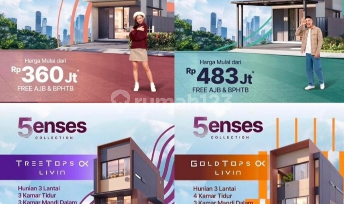 Launching Rumah Baru Senses Collection Lippo Cikarang