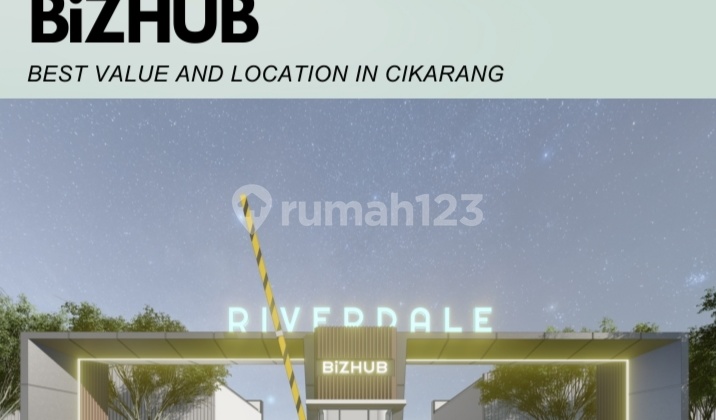 Dijual Gudang Riverdale Bizhub Bekasi