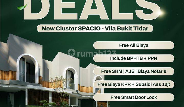 Rumah Baru Villa Bukit Tidar Malang Free Biaya Ready Kpr 1