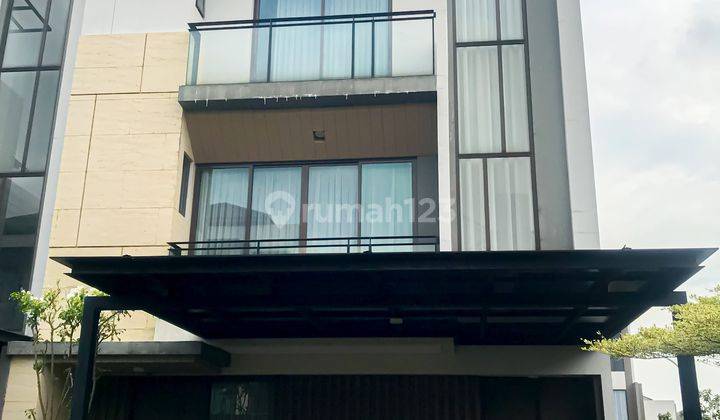 Dijual Cepat Rumah Keia Zora Bsd 3 Lantai Bagus Harga Dibawah Pasar  2