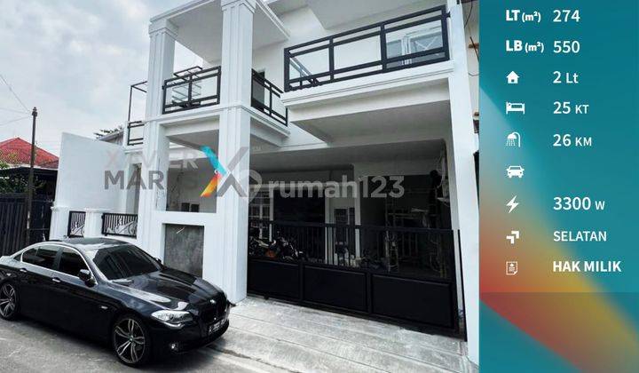 Dijual Rumah Kos di Sumbersari Lowokwaru Strategis Full Furnish  1