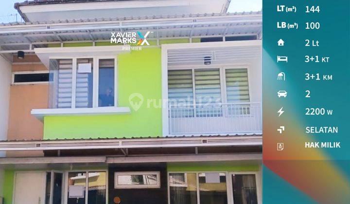 Dijual Rumah 2 Lantai Terawat di Springhill, Sulfat Malang 1