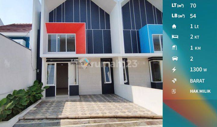 Rumah Minimalis Modern Di Ikan2 Tasikmadu Lowokwaru Malang 1