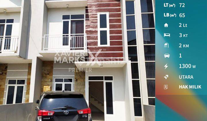 Dijual Rumah Baru 2 Lantai Dekat Kampus Itn2 1