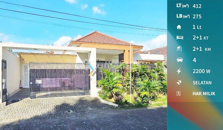 Rumah Klasik Modern Siap Huni di Pondok Blimbing Indah Pbi, Araya 1