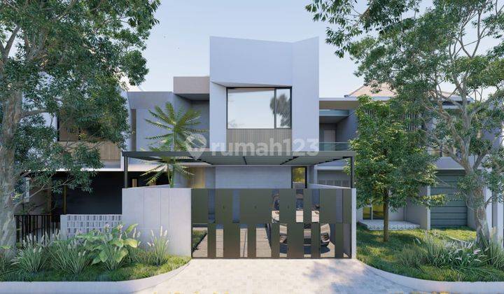 Rumah 2 Lantai Baru Unfurnished di Sayap Sutami , Bandung 1