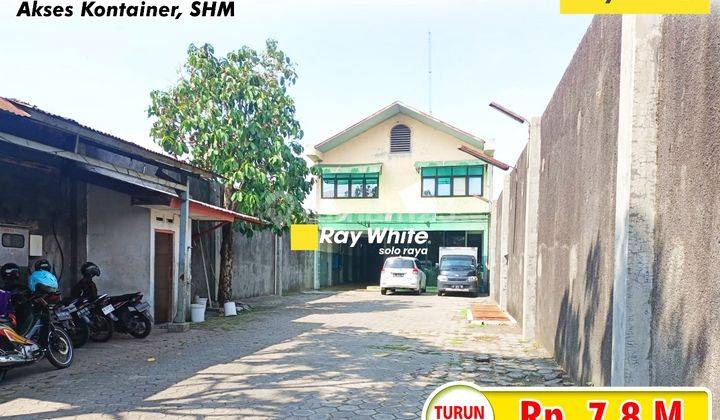 DIJUAL BU GUDANG DI KADILANGU BAKI AKSES KONTAINER 1