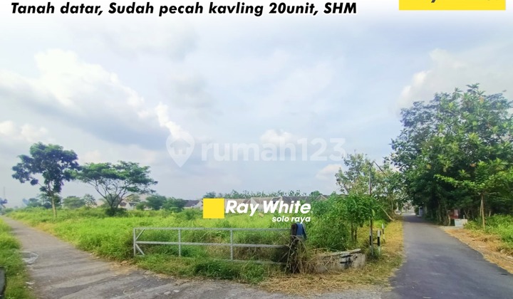 Dijual Tanah Di Kartasura Cocok Untuk Perumahan Dan Gudang