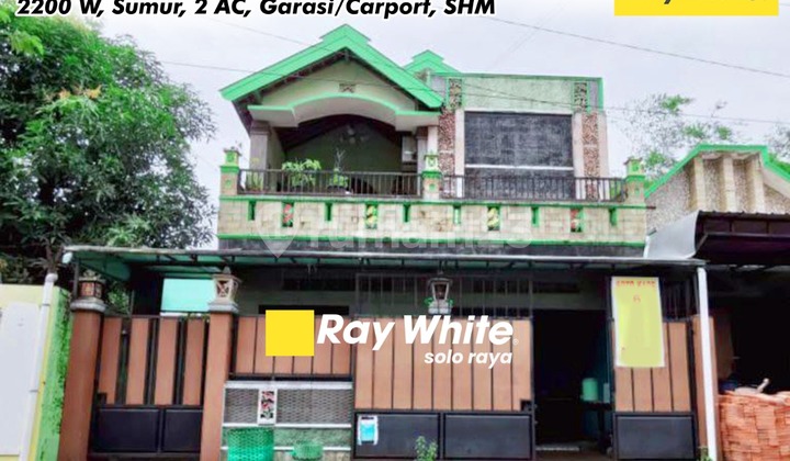 Dijual Rumah 2 Lantai Di Banjarsari Solo Bagus Dan Siap Huni