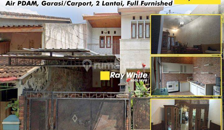 Dijual Rumah + Perabot Siap Huni, Lokasi Mojosongo Jebres 1