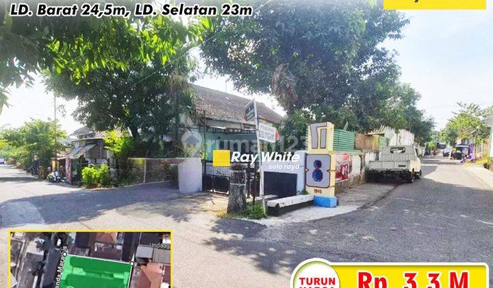 Dijual Tanah di Gilingan , Banjarsari 1