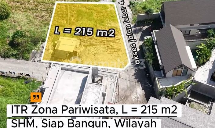 Lot 200m2 at Cemagi Beach, Badung, Bali