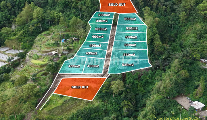 Land 300m2 View of Mount and Lake Kintamani