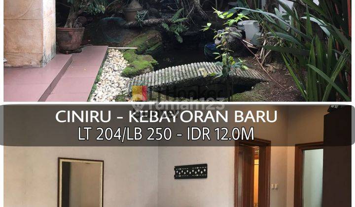 Rumah Strategis Siap Huni, Kebayoran Baru Jakarta Selatan 1