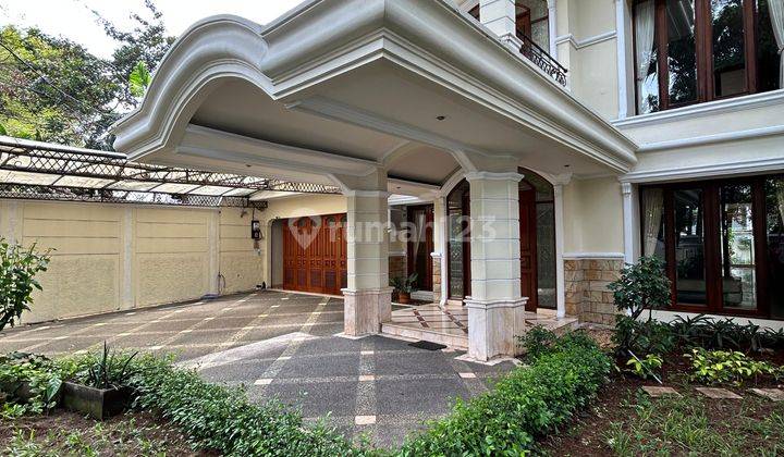 For Rent Mediteranian Style Luxury House di Kemang, Strategic Location 1