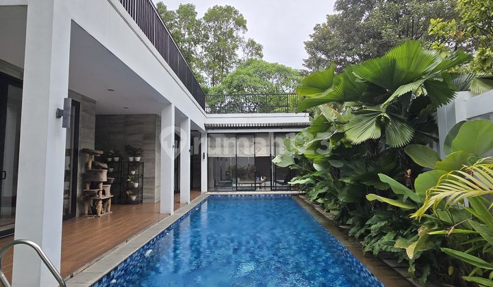 Rumah Modern Tropical Turun Harga di Kemang Rumah Modern Tropical Turun Harga di Kemang