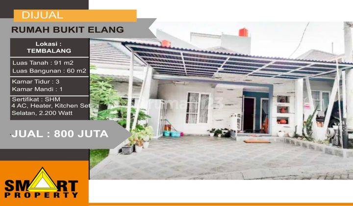 Dijual Rumah Bagus di Bukit Elang Residence, Tembalang  1