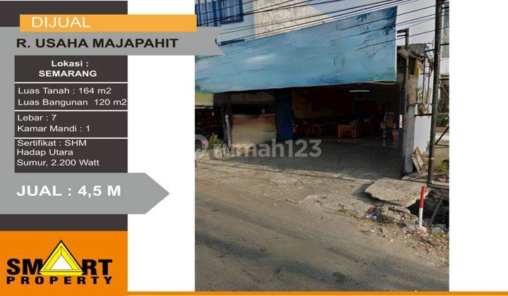  Ruang-Usaha 164 m² SHM  di Majapahit SEMARANG 1