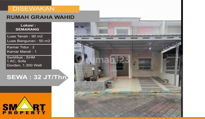  Rumah di GRAHA WAHID 90 m2 SHM SEMARANG 1