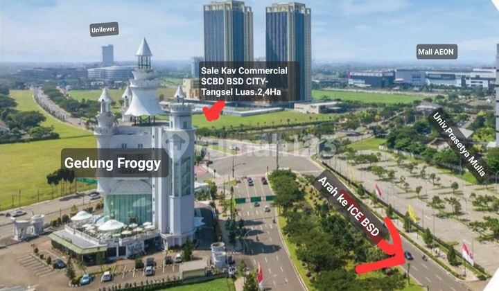 Jual Cepat Tanah Komersil Scbd Bsd City Tangsel