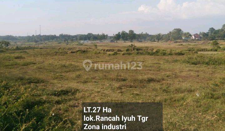 Jual Tanah Industri Rancah Iyuh Legok Tangerang 1