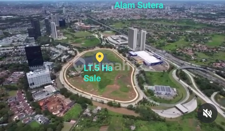 DiJual Kavling Komersial Alam Sutera - Tangerang selatan