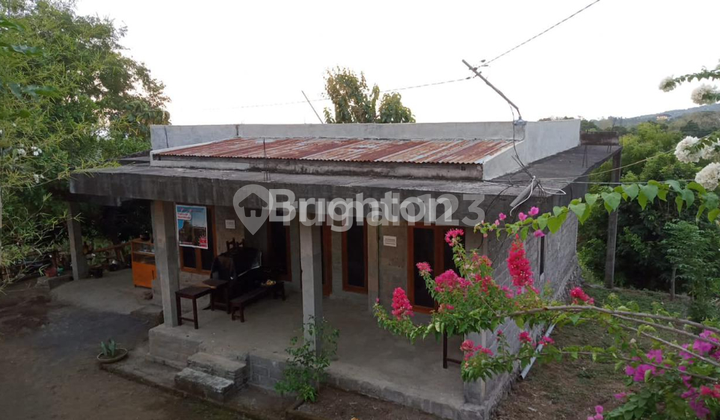 Rumah villa di Desa Banjar (Buleleng, Bali) dengan lahan luas dan view pantai Lovina Bali