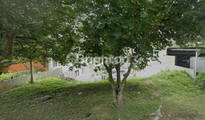 Lahan downslope siap bangun di kawasan Dago Pakar Permai - Bandung dengan city view
