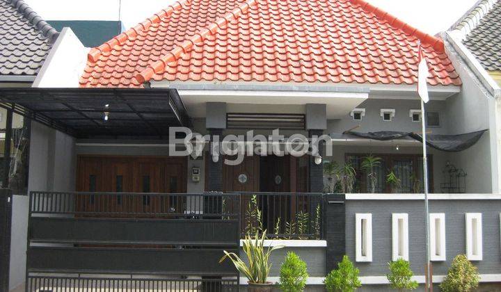 RUMAH SATU LANTAI FURNISH DI PERUMAHAN ISTANA GAJAYANA 1