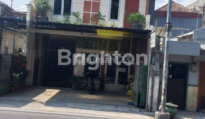 RUMAH + KANTOR + KOST STRATEGIS PINGGIR JALAN BESAR MT HARYONO 1