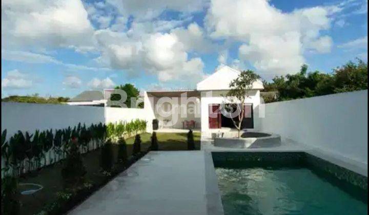 CEPAT VILLA FULL FURNISH DAN TANAH KOSONG LUAS DI OCEAN BLUE BENOA BALI 2