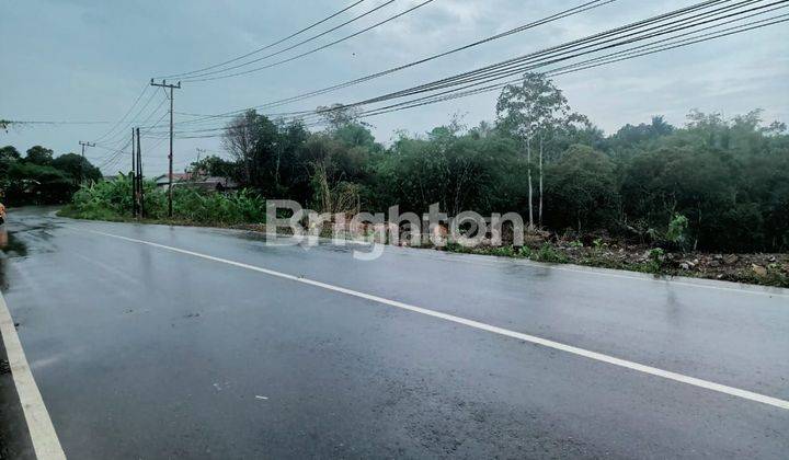 TANAH BAGUS PINGGIR JALAN JL POROS BALIKPAPAN SAMBOJA 1