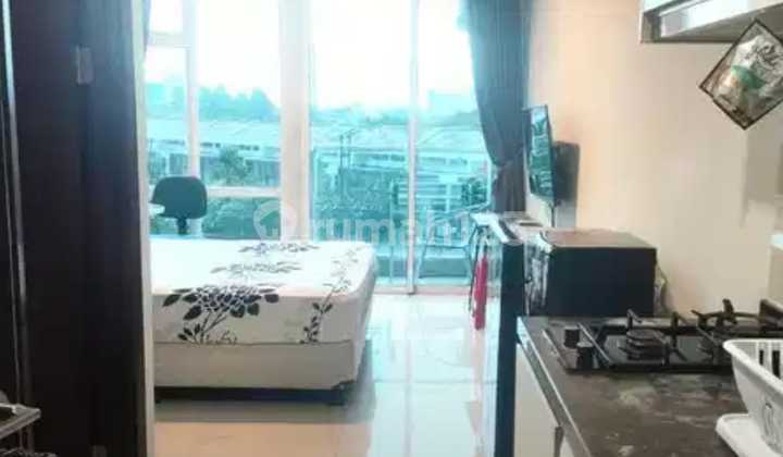 Di Sewakan Apartemen Puri Mansuon Studio Lantai Rendah Bagus
