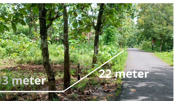 Tanah Dijual Pinggir Jalan Aspal Kayen Pajangan Bantul