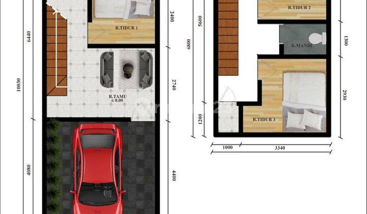 Rumah 2 lantai modern Koja Jakarta Utara 5