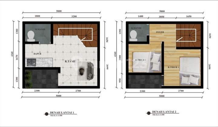 Rumah 2 lantai modern Koja Jakarta Utara 4