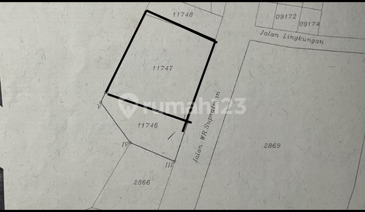 Land for Sale in Bekasi City, Suitable for Shop Houses Land for Sale in Bekasi City, Suitable for Shop Houses