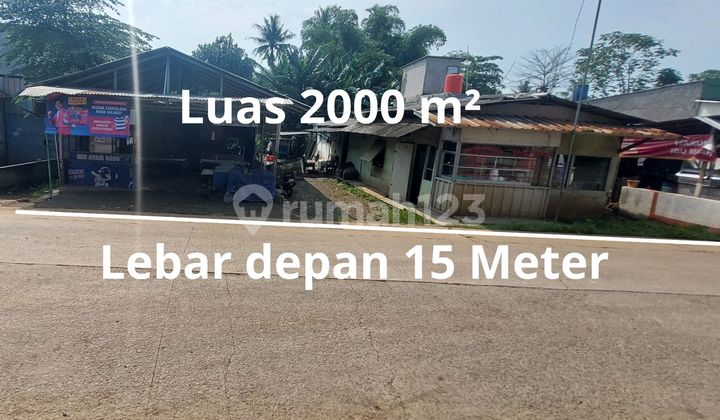 Tanah Dijual Jalan Mt.haryono Setu Bekasi