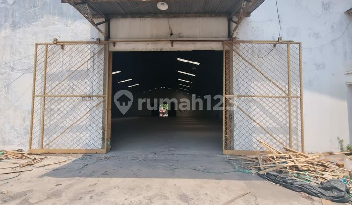 Gudang Gatsu 2000m2 SHM Bagus ada pintu belakang dan depan 1