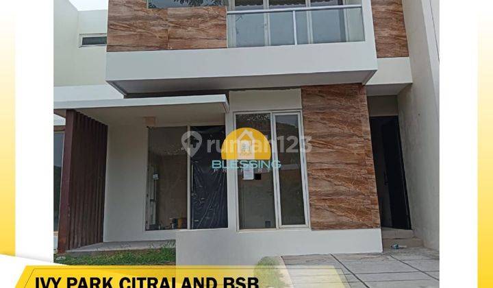 Disewakan Rumah Murah Modern di Ivy park citraland bsb 1