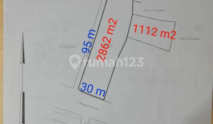 Jual Tanah Di Bawah Harga Pasar, Raya Majapahit Semarang 4000m2 1