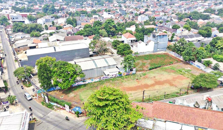 Jual Cepat Tanah Strategis Jalan Raya Parpostel Jatiasih Bekasi
