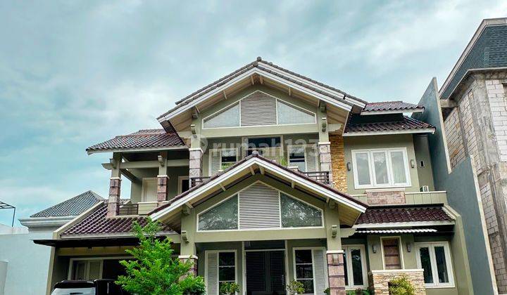 Rumah Mewah Lantai Marmer Furnish Citraland Utama Surabaya Barat 1