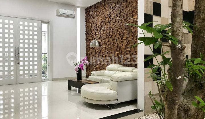 Minimalist Modern Furnished House Kupang Indah West Surabaya