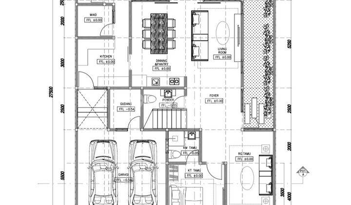 Rumah Baru Gress Modern Minimalis Royal Residence Surabaya Barat 2