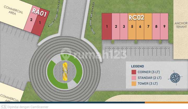 Ruko Tower New Galleria Extension Lokasi Super Strategis Citrand Surabaya