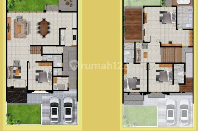 Rumah Semi Furnish The Grand Signature Pakuwon Indah Surabaya Barat 2